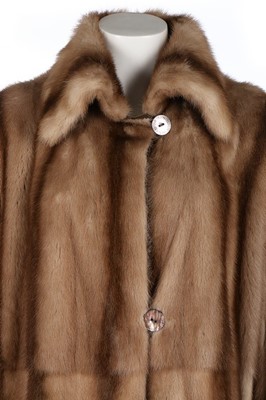Lot 21 - A Fendi light brown mink coat, probably 1990s,...