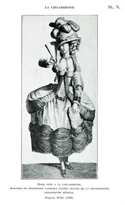 Lot 102 - A peppermint-green silk 'Circassienne' robe,...