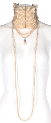 Lot 58 - A Christian Dior Boutique 'Maasai' necklace,...