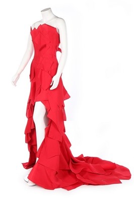 Lot 408 - A Jean-Louis Scherrer by Stephane Rolland red...