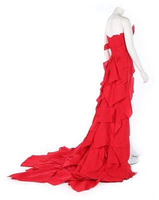 Lot 408 - A Jean-Louis Scherrer by Stephane Rolland red...