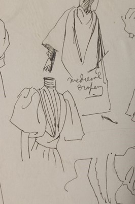 Lot 75 - Cecil Beaton costume designs, probably for...