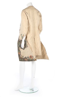 Lot 114 - A rare richly embroidered gentleman's sleeved...