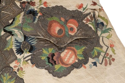 Lot 114 - A rare richly embroidered gentleman's sleeved...
