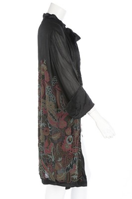 Lot 173 - A finely beaded muslin jacket, mid 1920s,...