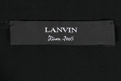 Lot 43 - A Lanvin silk evening ensemble, Winter 2005,...