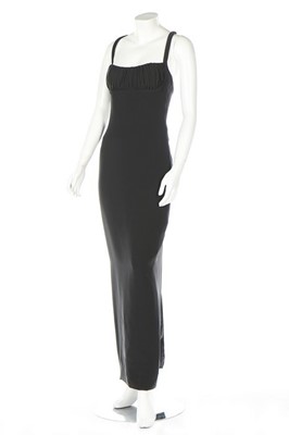 Lot 44 - Two Versace silk jersey evening gowns, 2000s,...