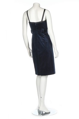 Lot 313 - Two Chanel cocktail dresses, labelled, the...