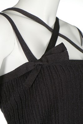 Lot 313 - Two Chanel cocktail dresses, labelled, the...