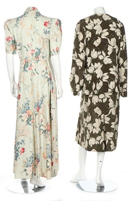 Lot 24 - A group of day and evening wear, 1930s-40s,...