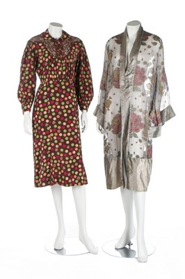 Lot 75 - A group of mostly daywear, 1930s-40s,...