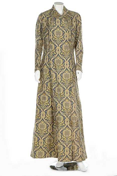 Lot 49 - A Harvey Nichols woven renaissance patterned...