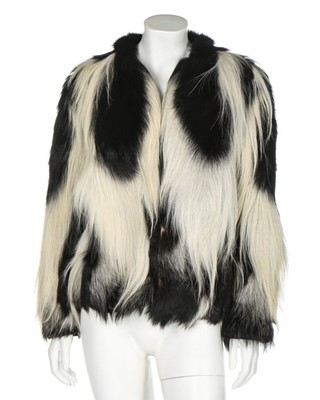 Lot 62 - A Colobus monkey-fur jacket, 1940s, colobus...