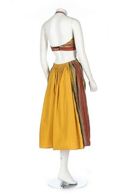 Lot 267 - Five swimsuits, 1950s-60s, including a Cole of...