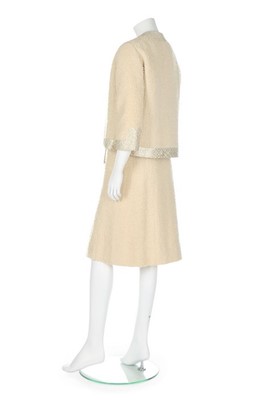 Lot 196 - A Chanel couture cocktail suit, 1963, labelled...