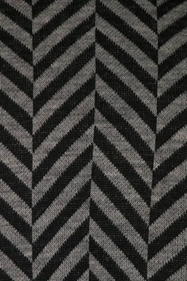 Lot 180 - A Biba chevron-striped knitted jersey ensemble,...