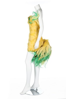 Lot 63 - Jerry Hall's Antony Price 'chicken' dress,...