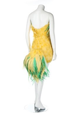 Lot 63 - Jerry Hall's Antony Price 'chicken' dress,...