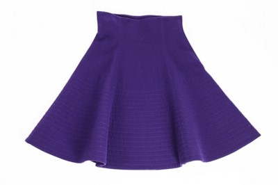 Lot 81 - A Claude Montana purple wool suit, French,...