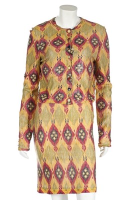 Lot 188 - A John Galliano printed printed viscose jersey...