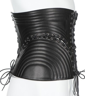 Lot 321 - A Jean Paul Gaultier man's leather corset,...
