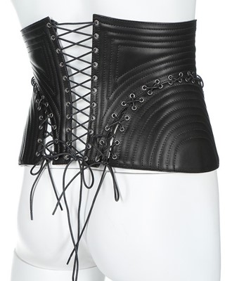 Lot 321 - A Jean Paul Gaultier man's leather corset,...