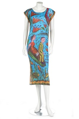 Lot 168 - An Issey Miyake brightly coloured pleated...