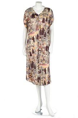 Lot 169 - An Issey Miyake fairytale printed dress,...