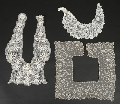 Lot 376 - A good general collection of lace, 1850-1900,...