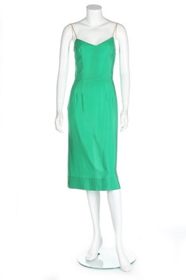 Lot 142 - A Christian Dior oriental brocade dinner dress,...