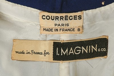 Lot 167 - A Courregès pop art style mini dress, 1969,...