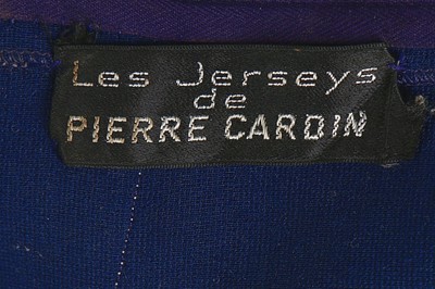 Lot 172 - A Pierre Cardin navy jersey and white vinyl...