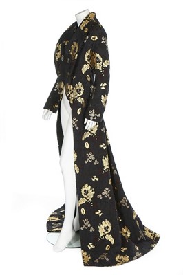 Lot 301 - An Alexander McQueen trained evening coat,...