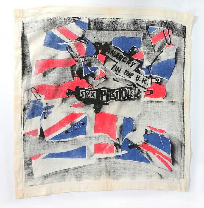 Lot 211 - A Westwood/McLaren Seditonaries handkerchief,...