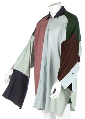 Lot 247 - A John Galliano patchwork 'Big' shirt, 'The...