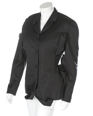 Lot 245 - A John Galliano black wool gabardine jacket,...