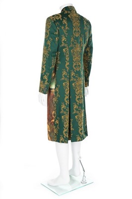 Lot 228 - An Alexander McQueen man's green and yellow...