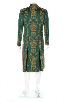 Lot 228 - An Alexander McQueen man's green and yellow...