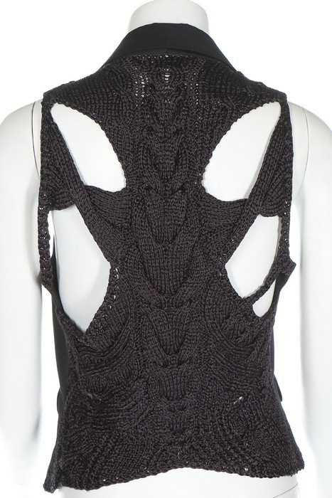 Lot 239 - A John Galliano 'Anatomical' waistcoat, Spring-...