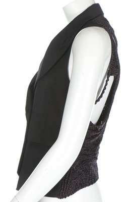 Lot 239 - A John Galliano 'Anatomical' waistcoat, Spring-...