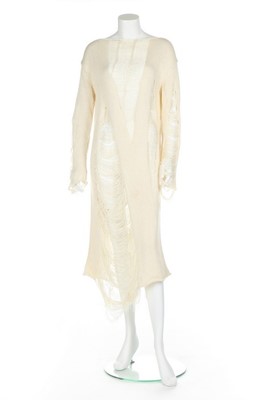 Lot 298 - A Yohji Yamamoto de-constructed knitted cotton...