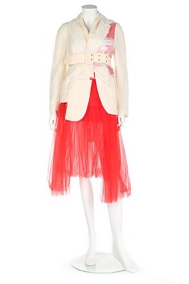 Lot 272 - A Comme des Garçons 'Rising Sun' ensemble,...