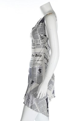 Lot 306 - A John Galliano for Christian Dior newspaper...