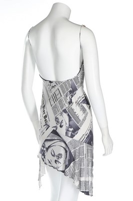 Lot 306 - A John Galliano for Christian Dior newspaper...