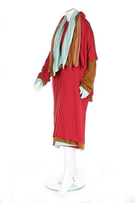Lot 293 - A Yohji Yamamoto knitted 'Jyunihitoe' kimono...