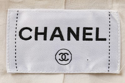 Lot 183 - A Chanel ivory boucl wool jacket, 2000s,...