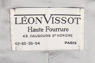 Lot 11 - A Leon Vissot haute fourrure full-length...