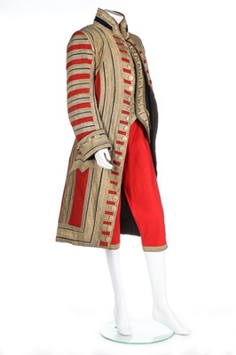 Lot 30 - A footman's livery from the Royal Hanoverian...