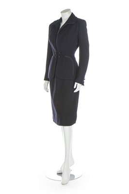 Lot 266 - An Elogra navy wool suit and assorted jackets,...