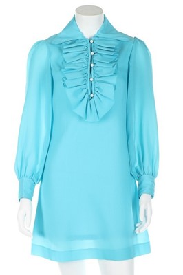 Lot 50 - A Twiggy boutique duck-egg blue synthetic mini...